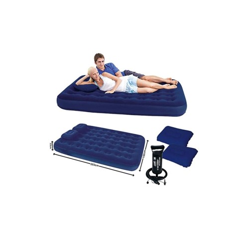 Bestway 67374 Çift Kişilik Şişme Yatak Seti 203x152x22 cm